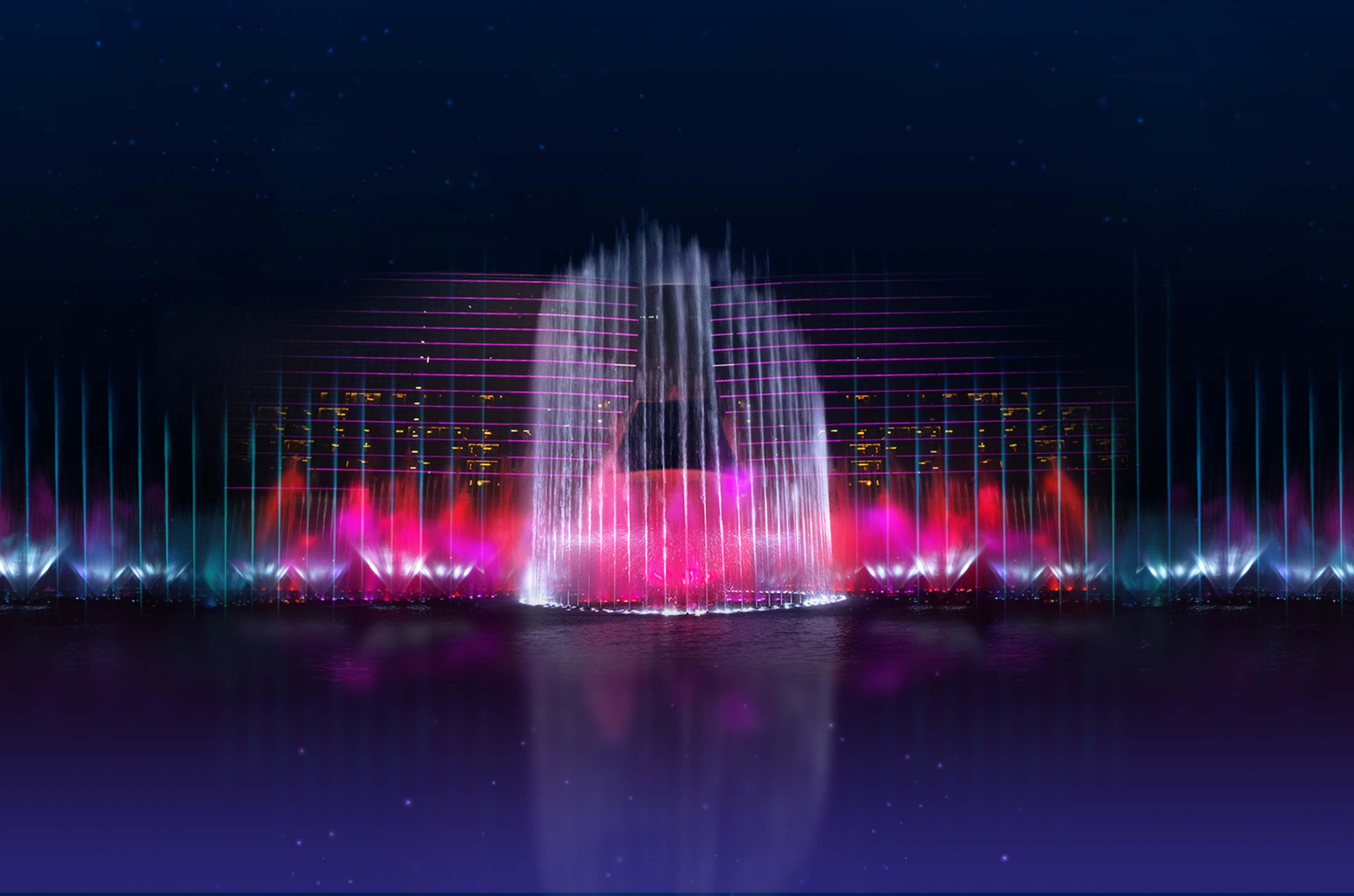Okada Manila Ξενοδοχείο Πασάι Εξωτερικό φωτογραφία The Dubai Fountain